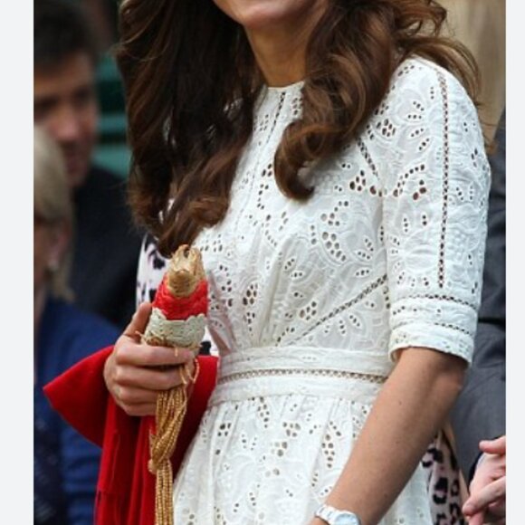 *RARE Zimmermann Roamer Day Dress in White Broderie Anglaise - Picture 4 of 6